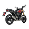 Exhaust Slip-On Speed 400 / Scrambler 400X - Akrapovic - cafetwin