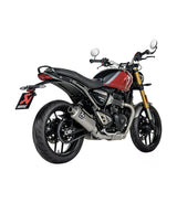 Exhaust Slip-On Speed 400 / Scrambler 400X - Akrapovic - cafetwin