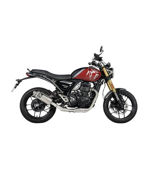 Scarico Slip - On Speed 400 / Scrambler 400X - Akrapovic - cafetwin