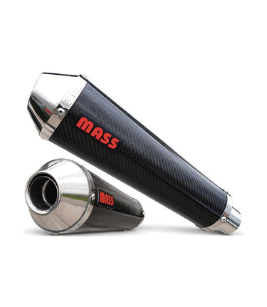 Scarico Slip-On Tromb Carbon per Scrambler 400 X - cafetwin