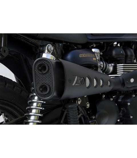 Scarico Triumph per Scrambler EFI - 2 in 1 - Zard - cafetwin