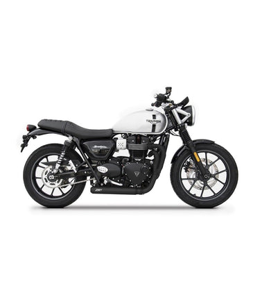 Exhaust Triumph Street Twin and Speed Twin 900 (2017 - 2023) - Zard - cafetwin