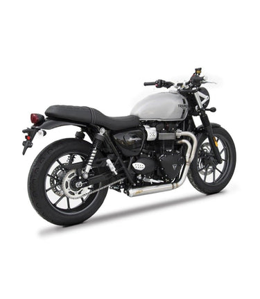 Exhaust Triumph Street Twin and Speed Twin 900 (2017 - 2023) - Zard - cafetwin