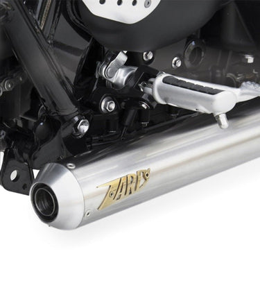 Exhaust Triumph Street Twin and Speed Twin 900 (2017 - 2023) - Zard - cafetwin