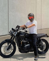 Assento de Moto Cafe Racer com padrão Xadrez para Triumph a partir de 2016 - cafetwin