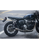 Assento de Moto Cafe Racer com padrão Xadrez para Triumph a partir de 2016 - cafetwin