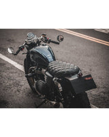 Assento de Moto Cafe Racer com padrão Xadrez para Triumph a partir de 2016 - cafetwin