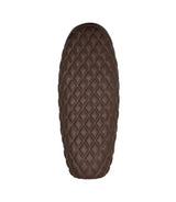 Seat Cafe Racer with Diamond Pattern for Triumph from 2016 - Brown - cafetwin