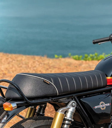 Sella Comfort per Interceptor 650 - Nera - Royal Enfield - cafetwin