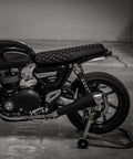 Sella per Speed Twin 1200 Triumph - Nera a Rombi - cafetwin