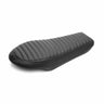 Slim seat for Ducati Scrambler 800 Black with Stripes - Zard - cafetwin