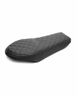 Slim Seat for Ducati Scrambler 800 Black Diamond-Stitched - Zard - cafetwin