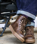Sneaker Moto ESC Mocha - Trip Machine - cafetwin