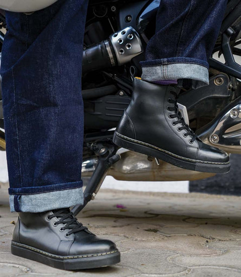 Sneaker Moto ESC Nere - Trip Machine - cafetwin