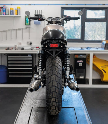 Sottocoda Porta Targa Bonneville T100 e T120 dal 2016 - cafetwin