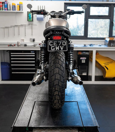 Sottocoda Porta Targa Bonneville T100 e T120 dal 2016 - cafetwin