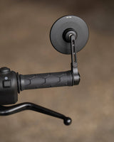 ECE-Approved 'SLIM' Bar End Mirror - 100mm - Cafe Twin - cafetwin