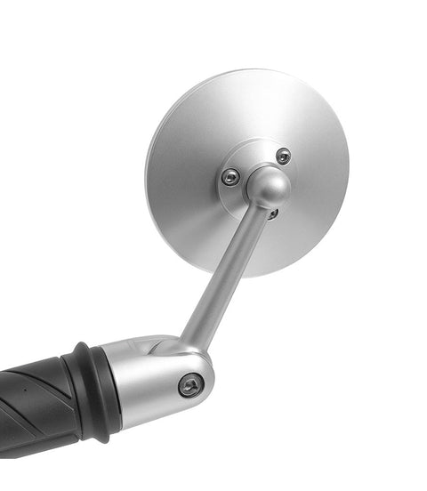 Specchietto Moto da 75mm per BMW R NINE T Silver - Oberon - cafetwin