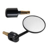 Oberon 75mm Streetfighter Mirror + Black End Cap - cafetwin