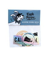 Stickers Pack Cafe Twin - cafetwin