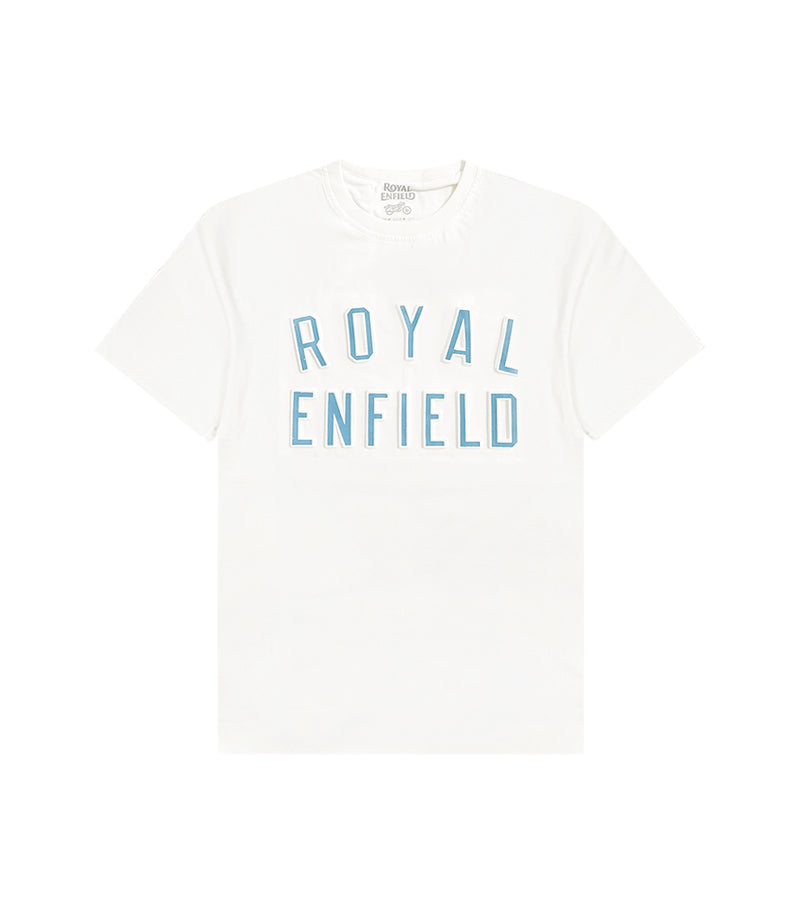 T-Shirt Royal Enfield Rised Bianca