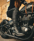 Stivali Moto da Donna Hellcat Neri - Trip Machine - cafetwin