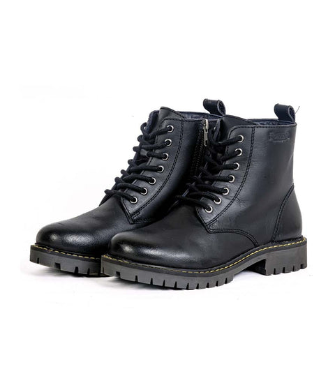 Stivali Moto da Donna Hellcat Neri - Trip Machine - cafetwin