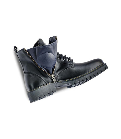 Stivali Moto da Donna Hellcat Neri - Trip Machine - cafetwin