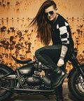 Stivali Moto da Donna Hellcat Neri - Trip Machine - cafetwin
