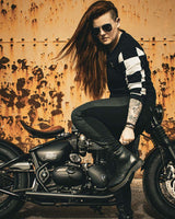 Damenstiefel Moto Hellcat Schwarz - Trip Machine - cafetwin