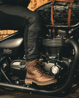Damenstiefel Moto Trip Machine Hellcat Mocha - cafetwin