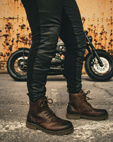 Damenstiefel Moto Trip Machine Hellcat Mocha - cafetwin