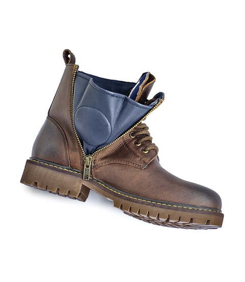 Stivali Moto Donna Trip Machine Hellcat Mocha - cafetwin