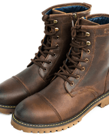 Motorcycle Boots Mocha 'Brute' Trip Machine - cafetwin