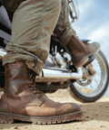Stivali Moto Mocha 'Brute' Trip Machine - cafetwin