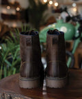 Stivali Moto Vintage Mocha Moc - Toe Trip Machine - cafetwin