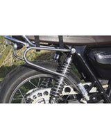 Supports Sacs Moto Chromés Triumph jusqu'à 2015 - cafetwin