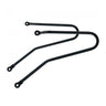 Black Motorcycle Bag Supports for Triumph up to 2015 - cafetwin