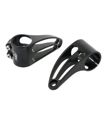 Supporto fanale Busch + Müller 471 corto nero per V-brake Supporto fanale Busch + Müller 471 corto nero per V-brake