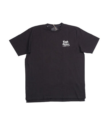 T-Shirt Cafe Twin Lightning Nera - cafetwin