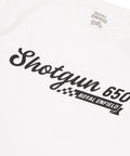 T-Shirt Royal Enfield "ShotGun 650" Bianca - cafetwin