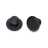 Mirror Hole Plugs Universal Motorcycle CNC Black Aluminium – Cafe Twin - cafetwin