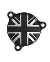 Tapón de cárter del filtro de aceite "Union Jack" para Royal Enfield 350cc - Cafe Twin - cafetwin