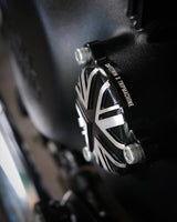 Tapón de cárter del filtro de aceite "Union Jack" para Royal Enfield 350cc - Cafe Twin - cafetwin