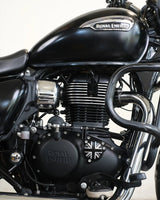 Tapa de Carter Filtro de aceite "Union Jack" para Royal Enfield 350cc - Cafe Twin - cafetwin