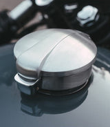 Monza cap for Triumph with Brushed Finish - cafetwin