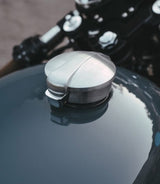 Monza cap for Triumph with Brushed Finish - cafetwin