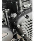 Tappo Olio Motore Nero per Triumph - Roswell - cafetwin