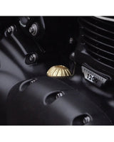 Gold Engine Oil Cap for Triumph - Roswell - cafetwin