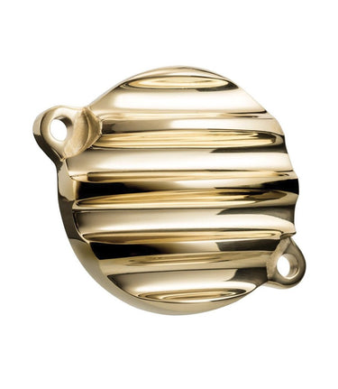 Ölstopfen 'Ribbed' Gold Motor für Honda CB350 / GB350 - cafetwin